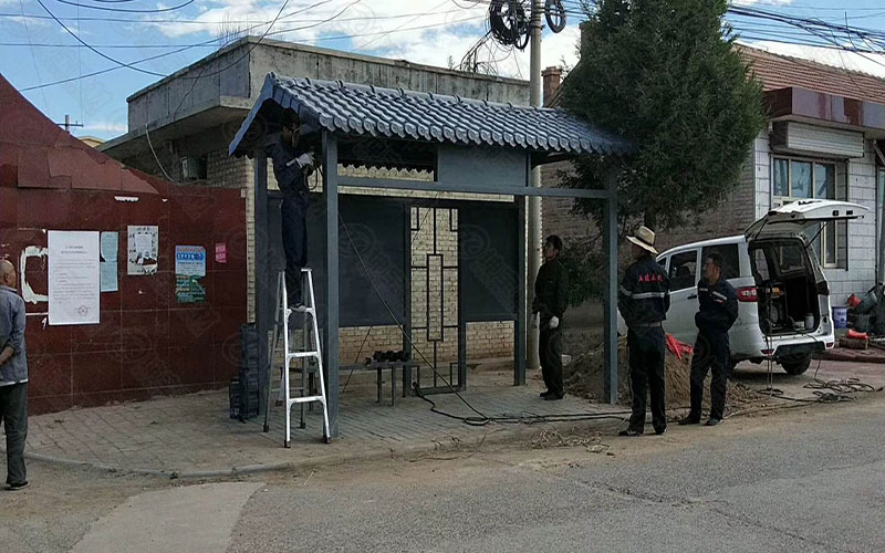 洛陽(yáng)合成樹脂瓦公交車站臺(tái) 洛陽(yáng)合成樹脂瓦公交車站臺(tái)