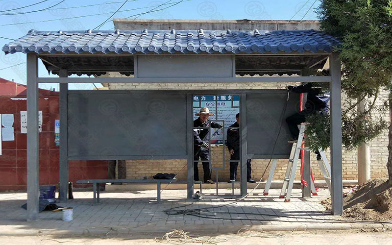 洛陽(yáng)合成樹脂瓦公交車站臺(tái) 洛陽(yáng)合成樹脂瓦公交車站臺(tái)