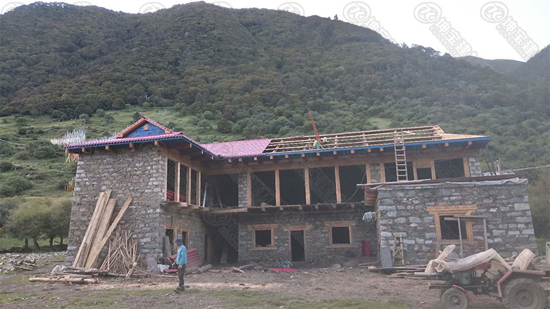 阿坝合成树脂瓦自建房案例效果图